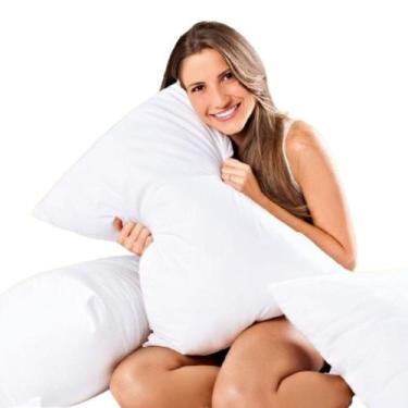 Imagem de Travesseiro 70X50 Algodão Percal Fibra  Siliconada - SEVEN ENXOVAIS, B