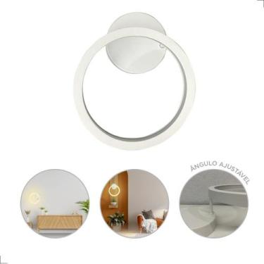 Imagem de Luminária De Parede Arandela Luz Indireta Led 2700K Redonda - Barão Il