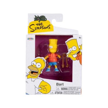 Imagem de Boneco Articulado Bart de 5cm com Estilingue - Os Simpsons