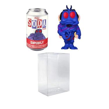 Imagem de Funko Vinyl Soda: Teenage Mutant Ninja Turtles - Superfly Soda Common Bundled with a Byron's Attic Soda Protector