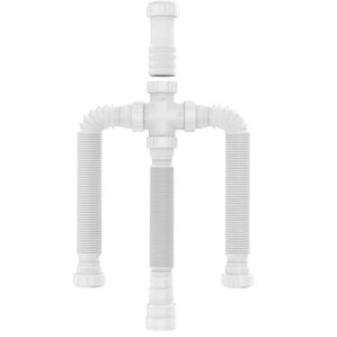 Imagem de Kit Sifonagem para Cuba Tripla - 030406-412 - BLUKIT