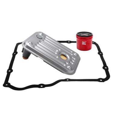 Imagem de Kit de filtro de transmissão 29537965 adequado para Allison Série 1000 2000, para Chevy Silverado/GMC Sierra 6.6L Duramax Diesel filtro interno raso e filtro giratório substituições # 29539579