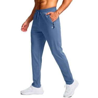 Imagem de Calça de moletom masculina Pudolla alta com cordão ajustável 36-XXL