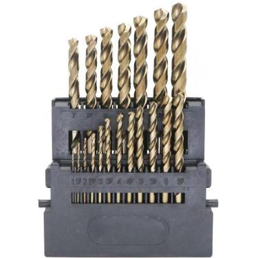 Imagem de Conjunto de brocas LingGan Metric Cobalt 1-10 mm 19 unidades M35 HSS-C