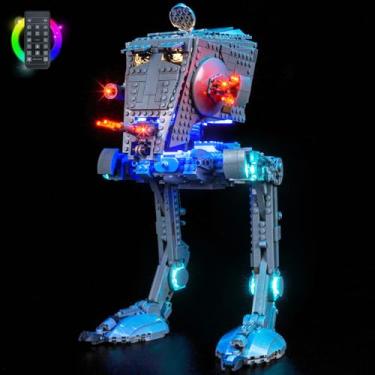 Imagem de LocoLee Lighting kit Compatible with Lego 75417 at-ST Walker - No Model Only Light, LED Accessories Compatible with Lego 75417 (RC Version)