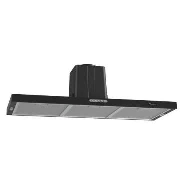 Imagem de Depurador Terim Compact New Embutir Black 90 Cm, Preto, 220V