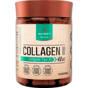 Imagem de Kit 2X: Collagen II Colágeno Nutrify 60 Cápsulas