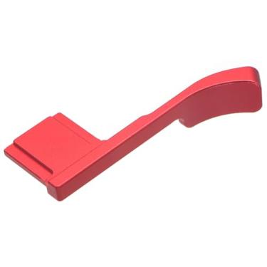 Imagem de HITHUT Punho de polegar Hot Shoe para Fujifilm X-E3 acessórios de câmera vermelho