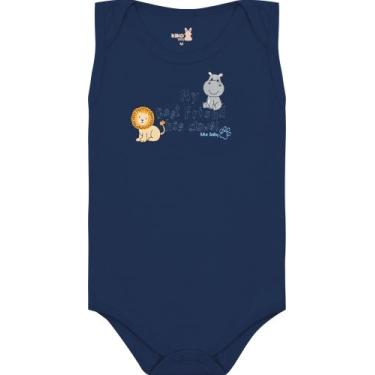 Imagem de Body regata bebe 13563 kiko e kika - Kiko baby, Marinho, RN