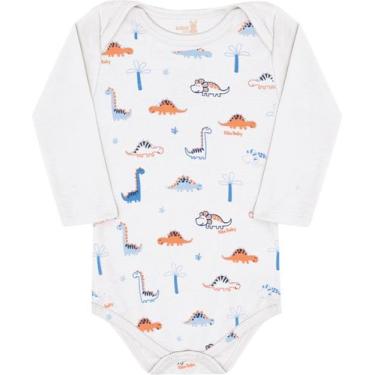 Imagem de Body manga longa bebe 13591 kiko e kika - Kiko baby, Branco, G