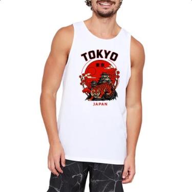 Imagem de Camiseta Regata Tokyo Tigre Japao - Alearts, P