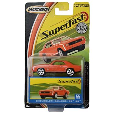 Imagem de Matchbox Chevy Camaro RS SS #55 [Orange], Superfast 35th Years