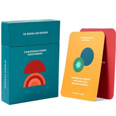Imagem de Se Regalan Dudas Conversaciones Profundas | Card Deck with Over 100 Questions | Perfect for Couples, Friends, and Family | Create Meaningful Connections | Strengthen Personal Bonds
