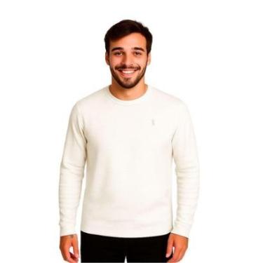 Imagem de Camiseta Masculina Texturizada Manga Longa Medson-Masculino