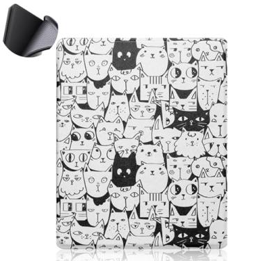 Imagem de Yzlvigrous Capa para Kindle Paperwhite 12th/Colorsoft Signature Edition 1ª Geração 2024, Tampa Traseira de TPU Macio de 7 Polegadas com Sono/acordamento Automático, Modelo: SA568B/SA59CP/SA569P