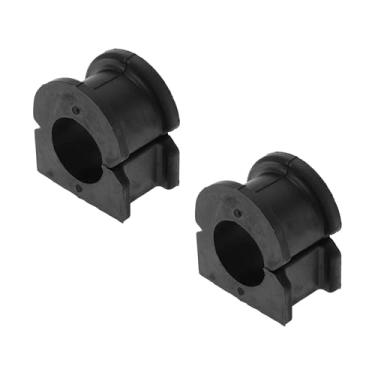 Imagem de A ABSOPRO No.K201612 Kit de bucha de barra estabilizadora frontal esquerda dianteira direita para CHEVROLET SILVERADO 1500 2007-2019 Kit de suspensão de borracha preto 2 peças