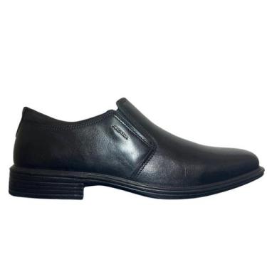 Imagem de Sapato social pegada masculino em couro 124778, Preto, 41