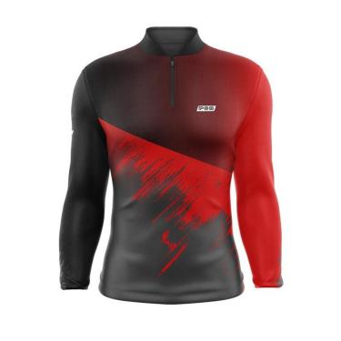 Imagem de Camisa Camiseta Pqs New Ml Pescador Pesca Gz Ref 10 Uv50+-Unissex