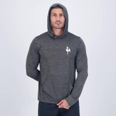 Imagem de Blusa com Capuz Atlético Mineiro Rain Cinza Mescla-Masculino