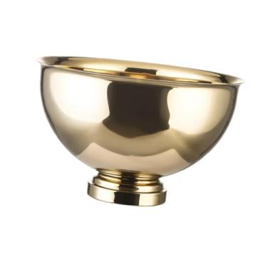 Imagem de IEUDNS Balde de gelo de aço inoxidável Balde de resfriamento de vinho Grande refrigerador de champanhe Balde de bebida multifuncional Recipiente de cerveja, Ouro