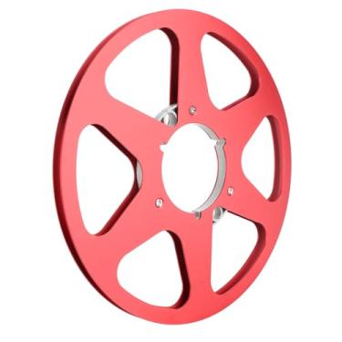Imagem de SUNGOOYUE Carretel de Fita Vazio Profissional de 10 Unidades, Flange NAB de Liga de Alumínio de 1/4, Design de 6 Furos para Gravação e Engenharia de Som (#11)