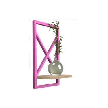 Imagem de Prateleira De ExposiçãO — Para Plantas Decorativas, Temperos Ou Outros Itens(1,ROSA)