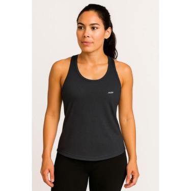 Imagem de Regata Blusa Feminina DryFit Academia Treino Corrida Fitness Esportiva
