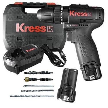 Imagem de Furad. Paraf. Imp. 3/8 12V Kuc11 Bivolt Brushless Kress