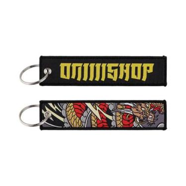 Imagem de Chaveiro Unissex De Anime Bordado Para Motocicletas E Carros Acessório