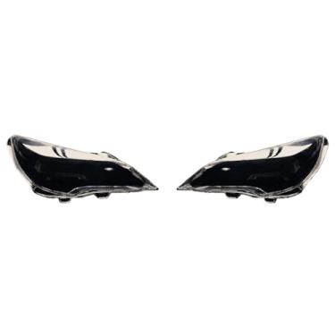 Imagem de Compatível com Opel Astra 2016 2017 2018 2019 2020 Lente do Farol, Cobertura do Farol, Vidro, Protetor de Farol Dianteiro, Carcaça Automotiva(TYPE 01 2 Pcs BOth)