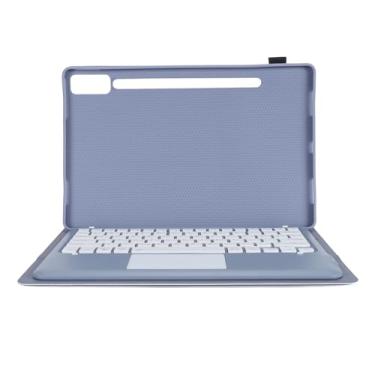 Imagem de Generic Capa para Teclado Tb370fu Tb371fc, Capa Multitoque para Tablet, Teclado Magnético Destacável, ângulo Ajustável Com Touchpad para Tab P12 12.7 Polegadas (Roxo)