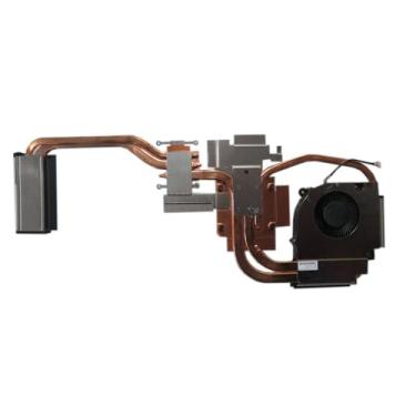 Imagem de Ventoinha e dissipador de calor para GPU de laptop para CLEVO NH77ERQ NH77EPY NH79ERQ NH79EPY 4 pinos DC 5V 0,5A Novo