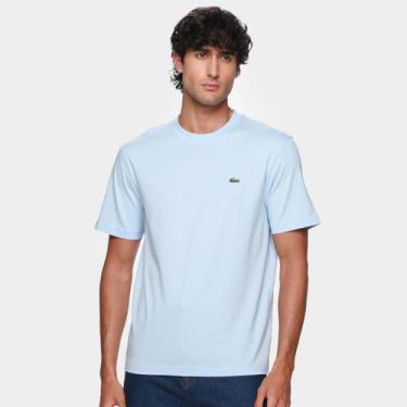 Imagem de Camiseta Lacoste Clássica Masculina, Azul claro, M