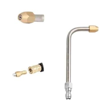 Imagem de Extensão De Mangueira Para Lavadora De Alta Pressão 30 graus 90 graus 