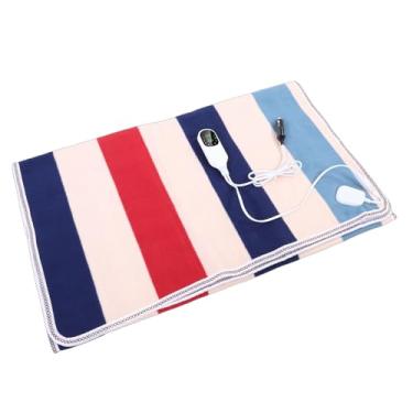 Imagem de Hyuduo Cobertor Aquecido para Carro, Lance de Aquecimento Elétrico de Flanela 59,06 X 47,24 pol. Com 9 Configurações de Temperatura de 95 ℉ a 138 ℉ e 3 Opções de Temporizador, Cobertor