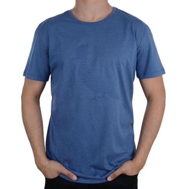 Imagem de Camiseta Masculina Reserva MC Slim Azul Carbono - 009758-Masculino