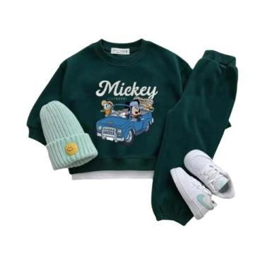 Imagem de Conjunto De 2 Peças Para Meninos E Meninas Com Moletom E Calças, Hoodi