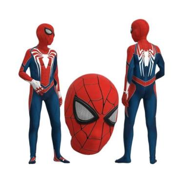 Imagem de Fantasia De Halloween Do Homem-Aranha Para Crianças E Adultos, Traje D