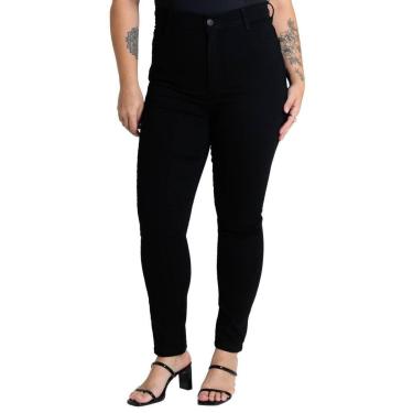 Imagem de Calça Sarja Sawary Plus Size - 280312 - Preta 54-Feminino