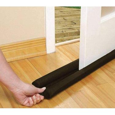 Imagem de Protetor Veda Porta Impermeável Anti Insetos Marrom 80cm - Art House