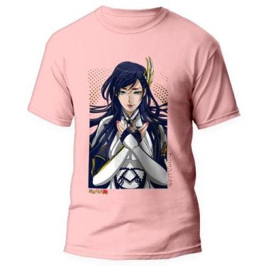 Imagem de Camiseta Camisa Record Of Ragnarok Anime 10 Rosa - Kamisetas Otaku, Ro