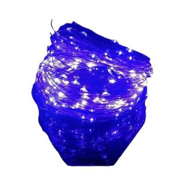 Imagem de Luzes De Cordão LED 3M 2M Com Fio De Cobre Prateado, Luzes De Fada Par