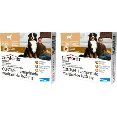 Imagem de Antipulgas Comfortis 1620mg 1 Compr - Elanco - 2 Unidades