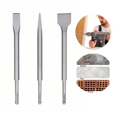 Imagem de Kit Talhadeira P/Martelete Profissional Jogo Completo