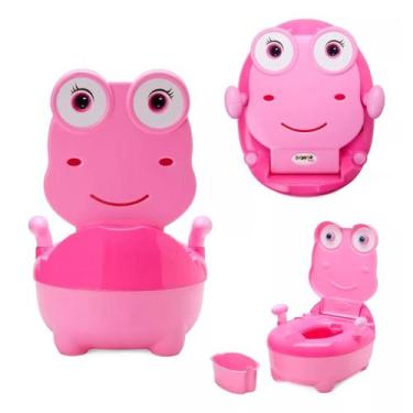 Imagem de Troninho Peniquinho Infantil Musical Replay Kids, Rosa