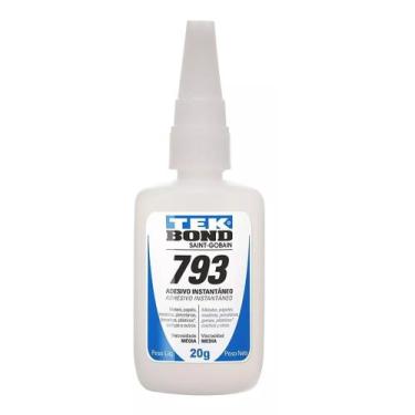 Imagem de Cola Adesivo  Multiuso Tekbond 793 Gel Instantâneo 20g