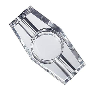 Imagem de Cinzeiro de cristal para charuto cinzeiro de charuto bandeja de cigarro doméstica interna bandeja de cigarro decoração de casa bandeja de fumaça