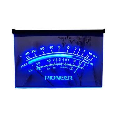 Imagem de Letreiro Neon LED 3D Esculpido Pioneer Peak VU dB Arte De Parede Para 