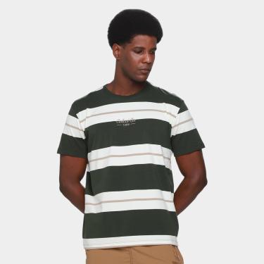 Imagem de Camiseta Colcci Listrada  Masculina-Masculino