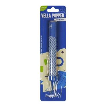 Imagem de Kit 4 Velas Aniversário Vulcão Cascata Efeito Mágico Color - Popper, A
